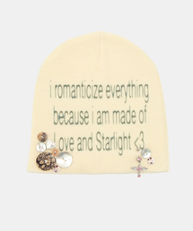 【HOLECO/ホレコ】 Yumi beanie（ROMANTIC）