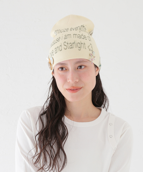 Oriens JOURNAL STANDARD（オリエンス ジャーナルスタンダード）の「【HOLECO/ホレコ】 Yumi beanie（ROMANTIC）（ニットキャップ/ビーニー・レディース・その他・FREE）」の6枚目の写真