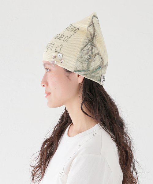 Oriens JOURNAL STANDARD（オリエンス ジャーナルスタンダード）の「【HOLECO/ホレコ】 Yumi beanie（ROMANTIC）（ニットキャップ/ビーニー・レディース・その他・FREE）」の7枚目の写真