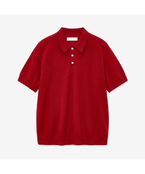 MINAV（ミナブ）の「テンセルカラー ニット [6COLOR]（Tシャツ/カットソー・メンズ・ブラック/アイボリー/レッド/ブラウン/グレー/ネイビー・MEDIUM/LARGE/X-LARGE）」の6枚目の写真