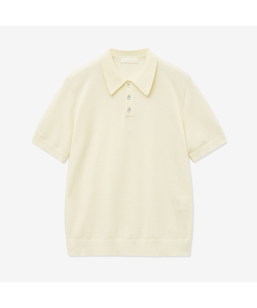 MINAV（ミナブ）の「テンセルカラー ニット [6COLOR]（Tシャツ/カットソー・メンズ・ブラック/アイボリー/レッド/ブラウン/グレー/ネイビー・MEDIUM/LARGE/X-LARGE）」の2枚目の写真
