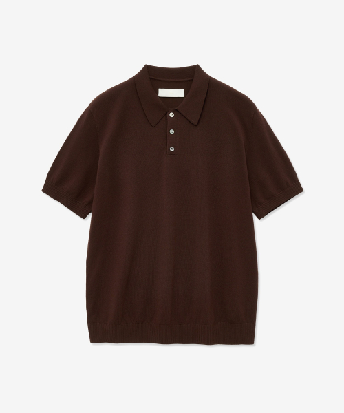 MINAV（ミナブ）の「テンセルカラー ニット [6COLOR]（Tシャツ/カットソー・メンズ・ブラック/アイボリー/レッド/ブラウン/グレー/ネイビー・MEDIUM/LARGE/X-LARGE）」の15枚目の写真