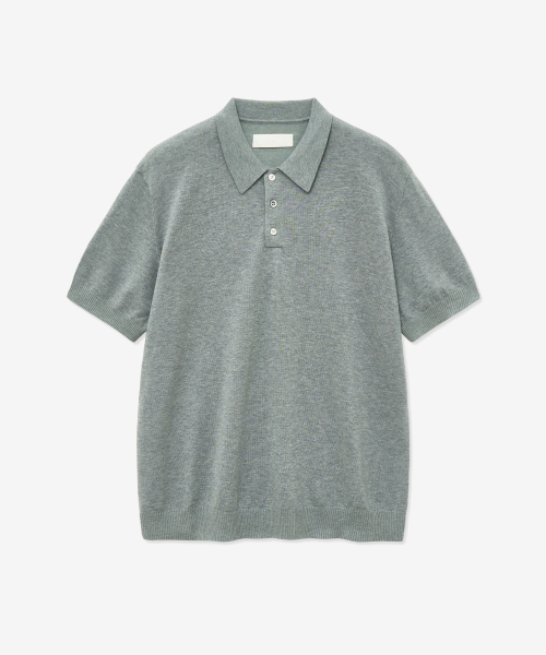 MINAV（ミナブ）の「テンセルカラー ニット [6COLOR]（Tシャツ/カットソー・メンズ・ブラック/アイボリー/レッド/ブラウン/グレー/ネイビー・MEDIUM/LARGE/X-LARGE）」の18枚目の写真