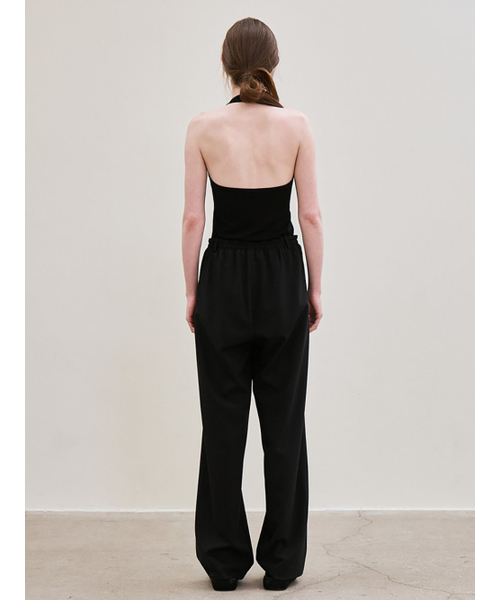 le(ル)の「lessence comfort banding pants (black)(スラックス・レディース・その他・SMALL/MEDIUM)」の4枚目の写真