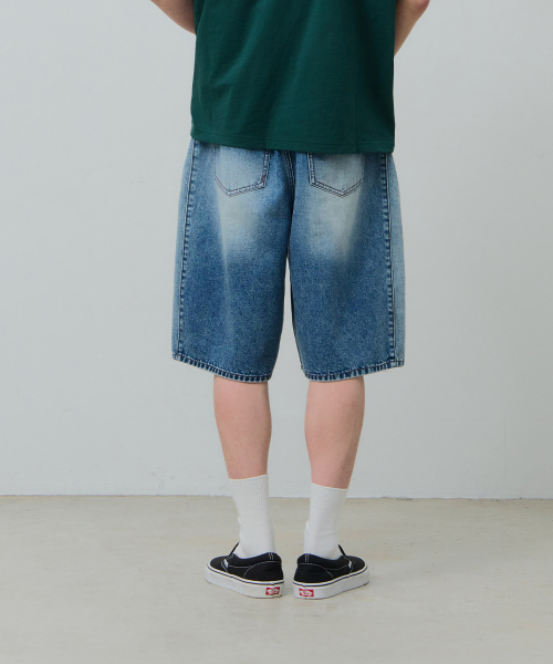 DESIRED（デシレッド）の「バミューダデニムパンツ-FBSK2601D0D（その他パンツ・メンズ・スカイブルー・MEDIUM/LARGE/X-LARGE）」の4枚目の写真
