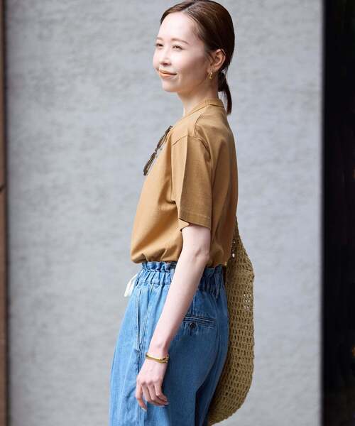 Champion(チャンピオン)の「《追加》Champion/チャンピオン SLOBE別注 /Mickey/Donald/ Tシャツ(Tシャツ/カットソー・レディース・ブラック/スカイブルー/ライトグレー/ホワイト/キャメル・FREE)」の10枚目の写真
