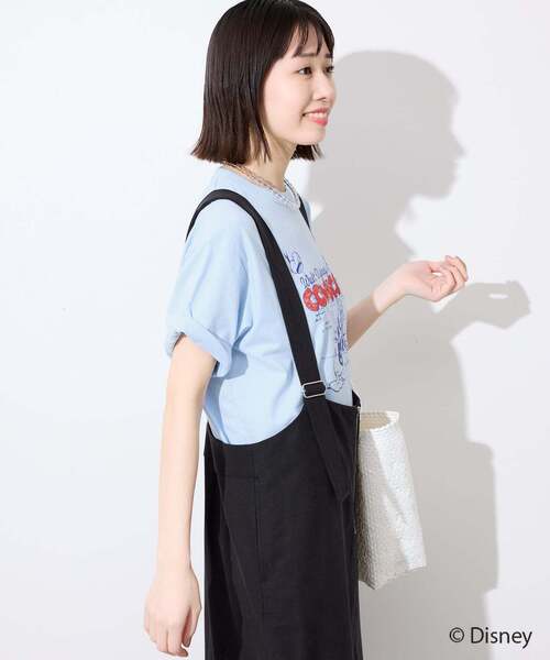 Champion(チャンピオン)の「《追加》Champion/チャンピオン SLOBE別注 /Mickey/Donald/ Tシャツ(Tシャツ/カットソー・レディース・ブラック/スカイブルー/ライトグレー/ホワイト/キャメル・FREE)」の19枚目の写真