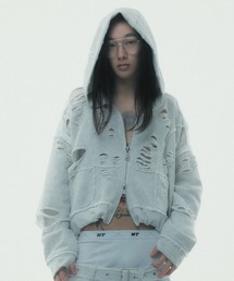 neith.（ネイス）の「neith./ネイス/Destroyed Crush Hoodie（パーカー）」