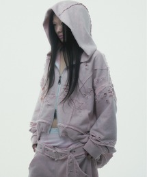 neith.（ネイス）の「neith./ネイス/Destroyed Crush Hoodie（パーカー）」