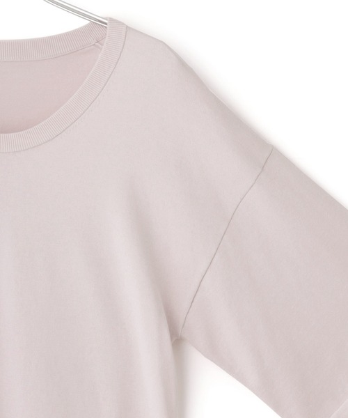 EMOELLE(エモエレ)の「【EMOELLE】シルクリネン混ニットTee(Tシャツ/カットソー・レディース・ブラック/ホワイト系その他5/ピンク系その他2・FREE)」の15枚目の写真