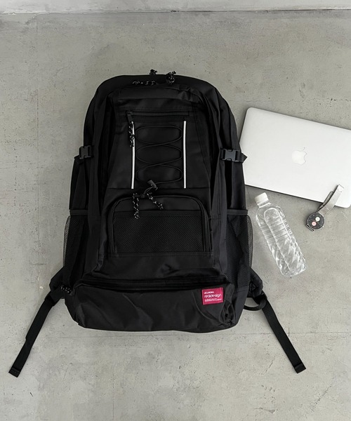real design（リアルデザイン）の「[real design]多機能バックパック/リュック/大容量（バックパック/リュック・メンズ・ダークグレー/ネイビー/レッド/ブラック/オリーブ・FREE）」の9枚目の写真