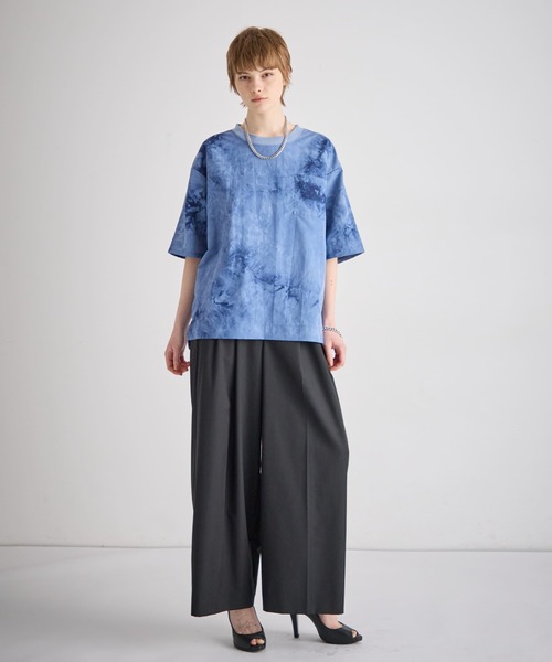 ATSURO TAYAMA(アツロウタヤマ)の「タックワイドパンツ(その他パンツ・レディース・ブラック/ベージュ・M)」の20枚目の写真