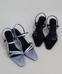 ポインテッドアシメサンダル