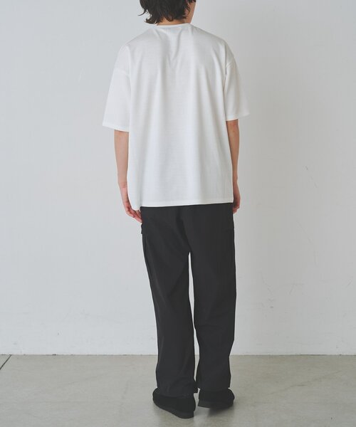 COLONY 2139(コロニートゥーワンスリーナイン)の「ミニジャガード半袖Tシャツ(Tシャツ/カットソー・メンズ・ホワイト/グレー/ブラック・LARGE/MEDIUM)」の18枚目の写真