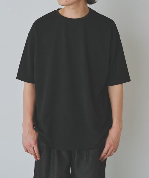 COLONY 2139(コロニートゥーワンスリーナイン)の「ミニジャガード半袖Tシャツ(Tシャツ/カットソー・メンズ・ホワイト/グレー/ブラック・LARGE/MEDIUM)」の20枚目の写真
