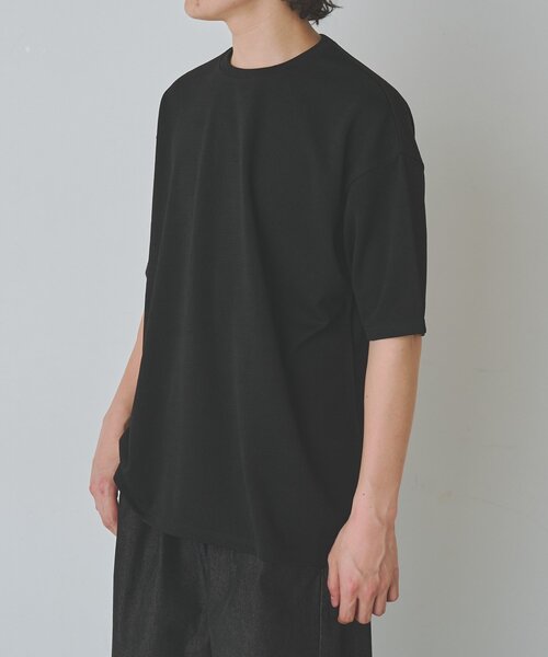 COLONY 2139(コロニートゥーワンスリーナイン)の「ミニジャガード半袖Tシャツ(Tシャツ/カットソー・メンズ・ホワイト/グレー/ブラック・LARGE/MEDIUM)」の21枚目の写真