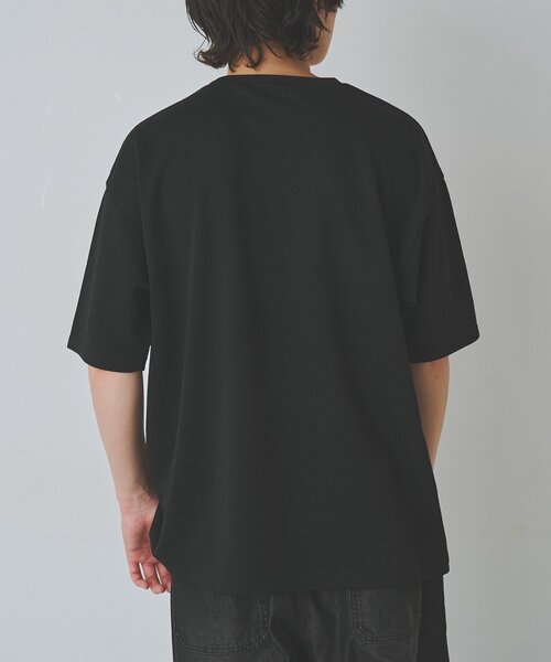 COLONY 2139(コロニートゥーワンスリーナイン)の「ミニジャガード半袖Tシャツ(Tシャツ/カットソー・メンズ・ホワイト/グレー/ブラック・LARGE/MEDIUM)」の22枚目の写真