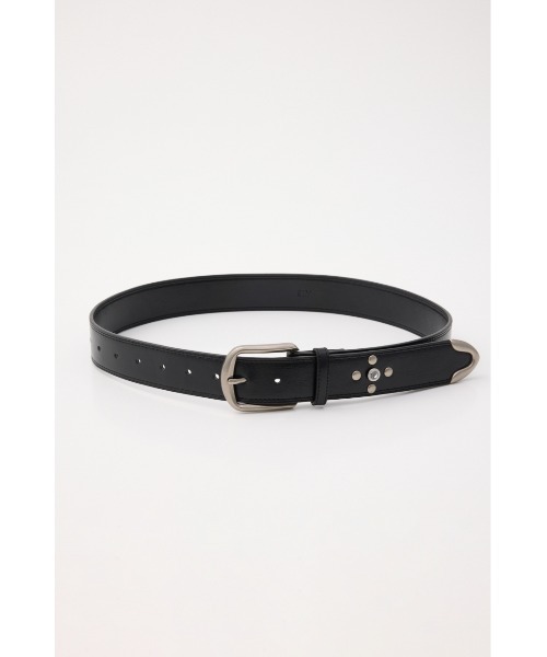 SLY(スライ)の「STUDS BELT SET スタッズベルトセット(ベルト・レディース・ブラック・FREE)」の2枚目の写真