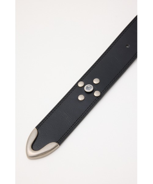 SLY(スライ)の「STUDS BELT SET スタッズベルトセット(ベルト・レディース・ブラック・FREE)」の5枚目の写真