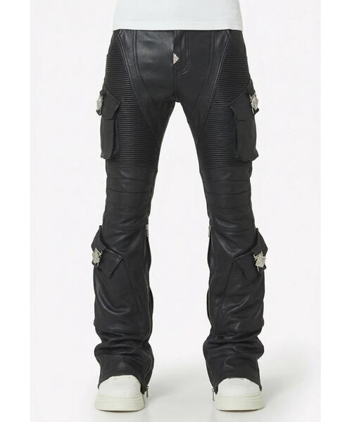 L.H.P(エルエイチピー)の「GUAPI/グアピ/Black Ops Leather Pant(その他パンツ・メンズ・ブラック・34/32/30/28)」の4枚目の写真