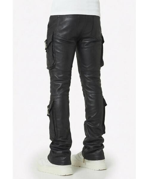 L.H.P(エルエイチピー)の「GUAPI/グアピ/Black Ops Leather Pant(その他パンツ・メンズ・ブラック・34/32/30/28)」の3枚目の写真