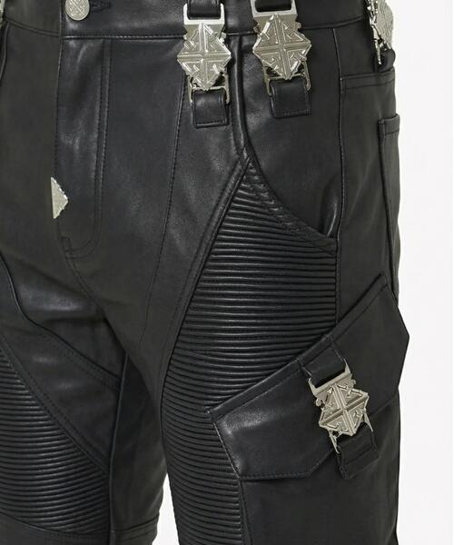 L.H.P(エルエイチピー)の「GUAPI/グアピ/Black Ops Leather Pant(その他パンツ・メンズ・ブラック・34/32/30/28)」の2枚目の写真