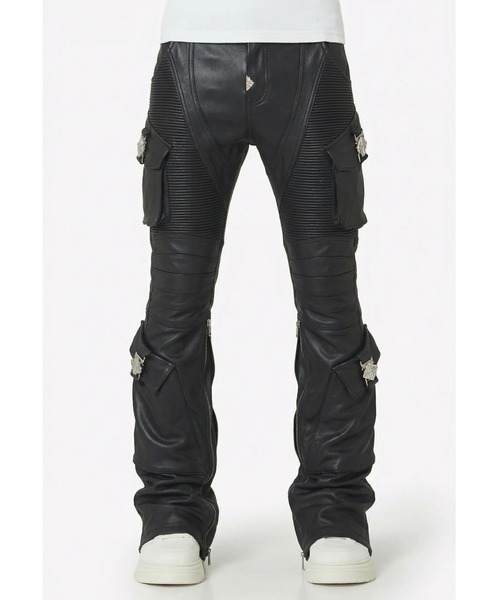L.H.P（エルエイチピー）の「GUAPI/グアピ/Black Ops Leather Pant（その他パンツ・メンズ・ブラック・34/32/30/28）」の2枚目の写真