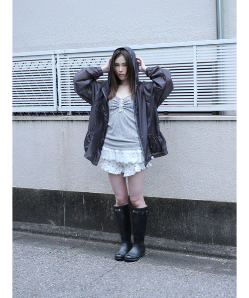 UGLY SHADOW（アグリーシャドウ）の「CHECKERED LACE SLEEVELESS(CHARCOAL)（Tシャツ/カットソー・レディース・その他・FREE）」の3枚目の写真