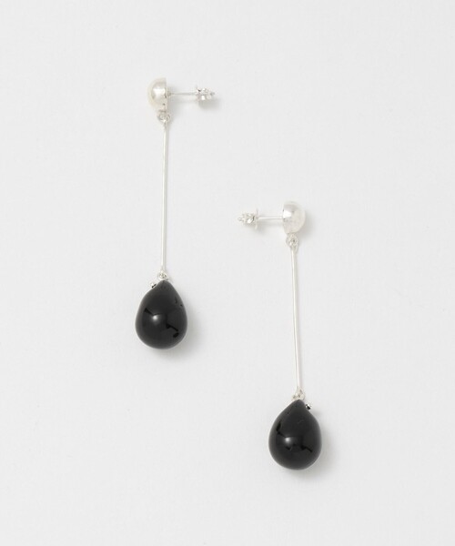 Steven Alan(スティーブンアラン)の「<Sisi Joia>LONG GOTA EARRINGS/ピアス(ピアス(両耳用)・レディース・ブラック/その他1/ブラウン系・FREE)」の2枚目の写真