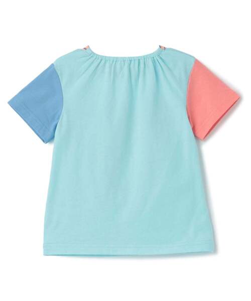 baby cheer(ベイビーチアー)の「【サーティワン アイスクリーム】バイカラーTシャツ(Tシャツ/カットソー・キッズ・ブルー/オフホワイト・120cm/110cm/100cm/90cm/80cm)」の8枚目の写真
