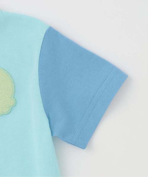 baby cheer(ベイビーチアー)の「【サーティワン アイスクリーム】バイカラーTシャツ(Tシャツ/カットソー・キッズ・ブルー/オフホワイト・120cm/110cm/100cm/90cm/80cm)」の10枚目の写真