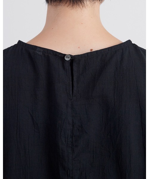 HEAVENLY（ヘブンリー）の「【 HEAVENLY / ヘブンリー 】 Longsleeve Sheer Tunic  2625092　DLI（チュニック・レディース・カーキ/オフホワイト/ブラック・FREE）」の6枚目の写真