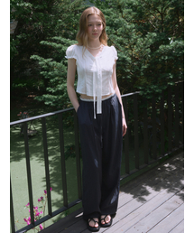 EIGHT DAYS A WEEK（エイト・デイズ・ア・ウィーク）の「AD701ツートンバンディングパンツ ネイビー（スウェットパンツ）」