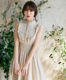 Her lip to ワンピース Striped Asymmetrical Shirt Dress（ワンピース