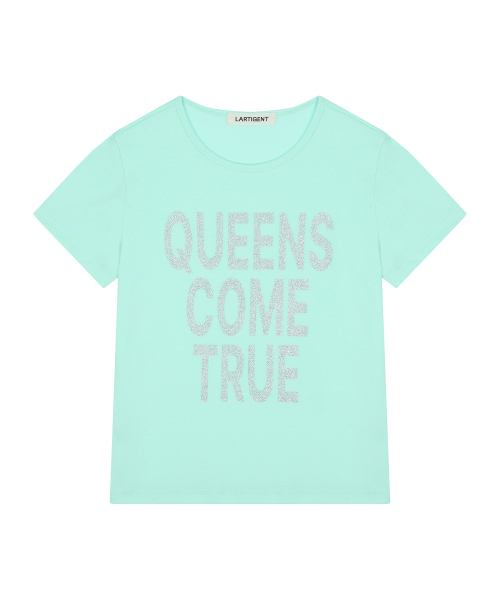 LARTIGENT(ラーティゼン)の「QUEEN T-SHIRT(MINT)(Tシャツ/カットソー・レディース・その他・FREE)」の2枚目の写真