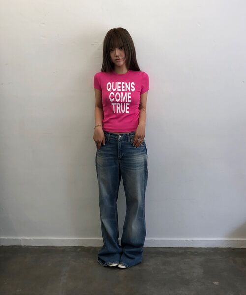 LARTIGENT(ラーティゼン)の「QUEEN T-SHIRT(MINT)(Tシャツ/カットソー・レディース・その他・FREE)」の4枚目の写真