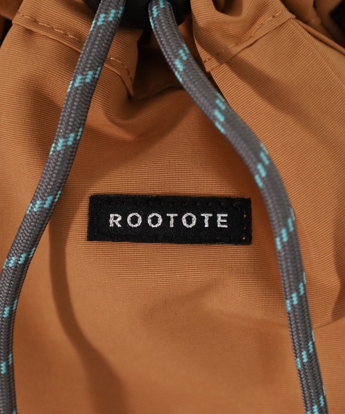 ROOTOTE（ルートート）の「ROOTOTE 巾着型2WAYトート（トートバッグ・メンズ・タン/ベージュ/ブルー・FREE）」の8枚目の写真