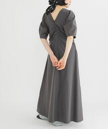 セール】front shirring onepiece/フロントシャーリングワンピース