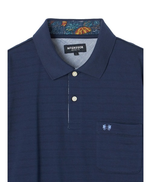 McGREGOR（マックレガー）の「アーカイブリゾートポロシャツ（ポロシャツ・メンズ・サンドグレー/コバルトブルー/ネイビー・M/L/XL）」の14枚目の写真