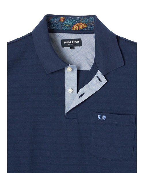 McGREGOR（マックレガー）の「アーカイブリゾートポロシャツ（ポロシャツ・メンズ・サンドグレー/コバルトブルー/ネイビー・M/L/XL）」の15枚目の写真