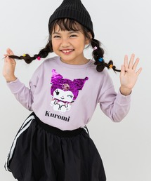 sanrio（サンリオ）の「〈サンリオ〉キャラクター スパンコール刺繍Tシャツ（Tシャツ/カットソー）」
