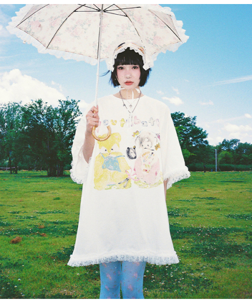 youthbath（ユースバース）の「YB x Motka Lace Dress_Little Friends（ワンピース・レディース・その他・FREE）」の4枚目の写真