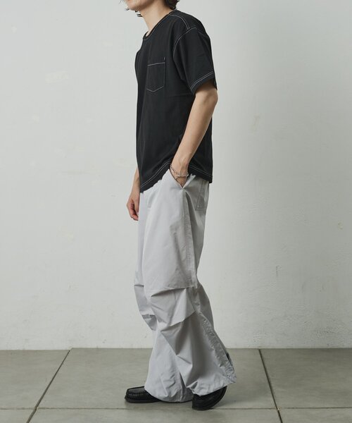 COLONY 2139（コロニートゥーワンスリーナイン）の「パラシュートパンツ（その他パンツ・メンズ・グレー/ブラック・LARGE/MEDIUM）」の8枚目の写真