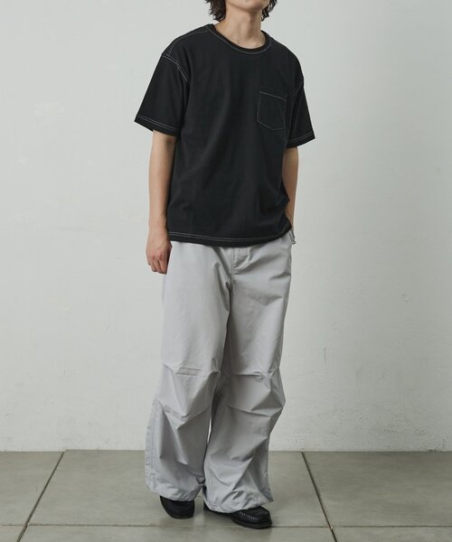COLONY 2139（コロニートゥーワンスリーナイン）の「パラシュートパンツ（その他パンツ・メンズ・グレー/ブラック・LARGE/MEDIUM）」の10枚目の写真