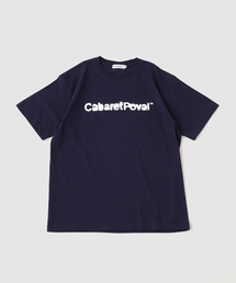 cabaret poval / キャバレーポバール Stencil Logo Tee
