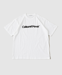 cabaret poval / キャバレーポバール Stencil Logo Tee