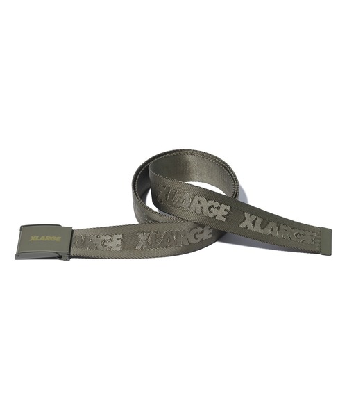 XLARGE(エクストララージ)の「STANDARD LOGO EZ LOC BELT(ベルト・メンズ・ブラック/ピンク/オリーブ・ONE SIZE)」の2枚目の写真