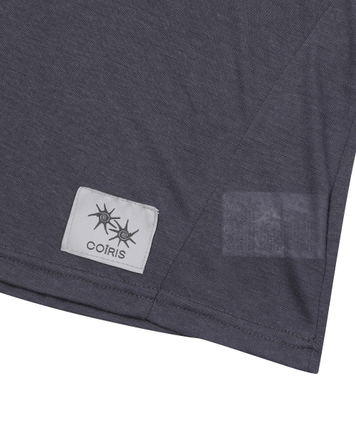 COIRIS（コイリス）の「リラシースルースリムロングスリーブTシャツ（4カラー）（Tシャツ/カットソー・レディース・ホワイト/ベージュ/ブラック/ダークグレー・FREE）」の15枚目の写真