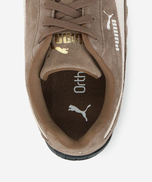 PUMA（プーマ）の「PUMA | SPEEDCAT OG WOMEN（スニーカー・レディース・ライトブラウン/ブラック・23.5/24/23/24.5）」の12枚目の写真