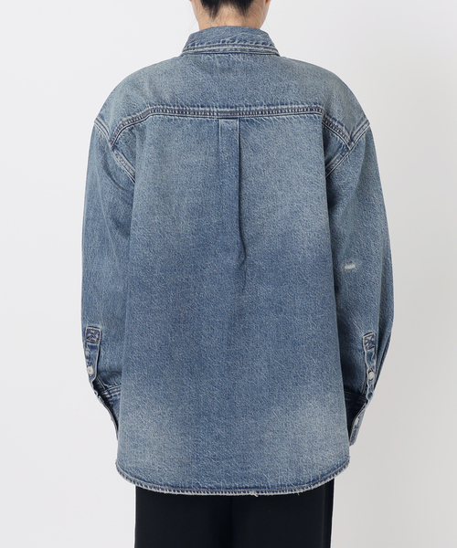 Levi's(リーバイス)の「別注【LEVI’S(R)/リーバイス(R)】for JS WOVEN DENIM SHIRT(シャツ/ブラウス・レディース・ブルー・SMALL/X-LARGE)」の20枚目の写真